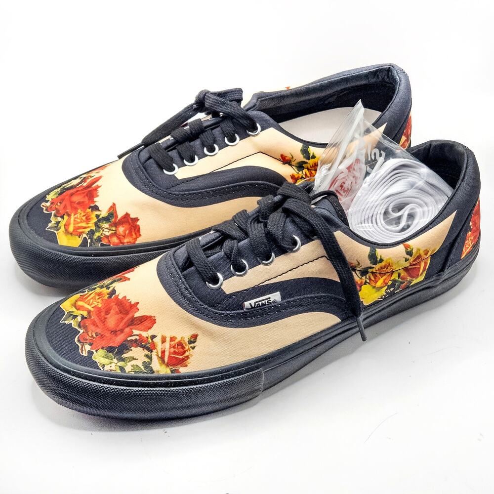 VANS Supreme Jean Paul Gaultier Floral Casual Shoes Streetwear Collab